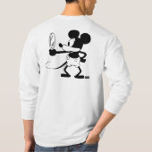 Mickey - Looking in the Mirror (Plane Crazy, 1929) T-shirt (Achterkant)