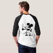 Mickey - Looking in the Mirror (Plane Crazy, 1929) T-shirt (Achterkant volledig)