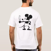 Mickey - Looking in the Mirror (Plane Crazy, 1929) T-shirt (Achterkant)