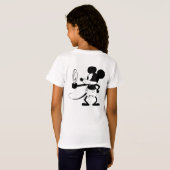 Mickey - Looking in the Mirror (Plane Crazy, 1929) T-shirt (Achterkant volledig)