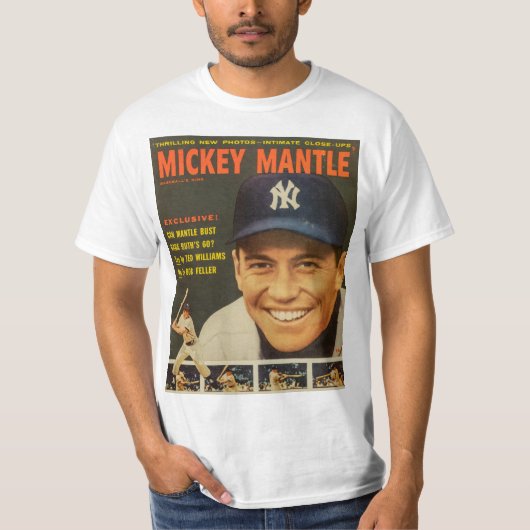 Mickey Mantle Magazine T-shirt (Voorkant)