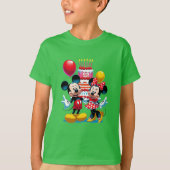 Mickey & Minnie Birthday Bash Celebration T-shirt (Voorkant)