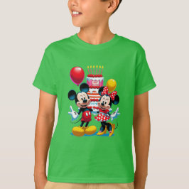 Mickey & Minnie Birthday Bash Celebration T-shirt