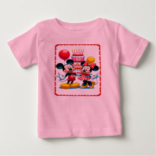 Mickey & Minnie Birthday Bash Celebration T-shirt