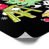 Mickey Minnie Clic Christmas Tree Poster (Hoek)