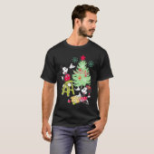Mickey Minnie Clic Christmas Tree  T-shirt (Voorkant volledig)