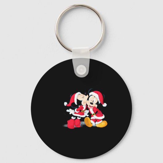 Mickey Minnie Jingle Bell Fun Sleutelhanger (Voorkant)