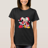 Mickey Minnie Jingle Bell Fun  T-shirt (Voorkant)