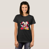 Mickey Minnie Jingle Bell Fun T-shirt (Voorkant volledig)