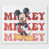 Mickey Mouse Cadeaupapier (Vlak)