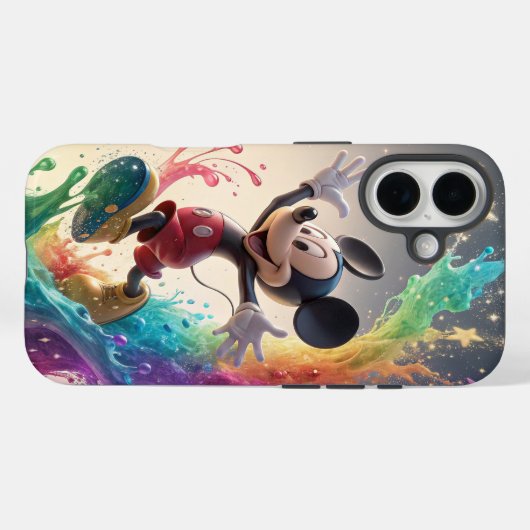 Mickey Mouse Case-Mate iPhone Case (Achterkant (horizontaal))