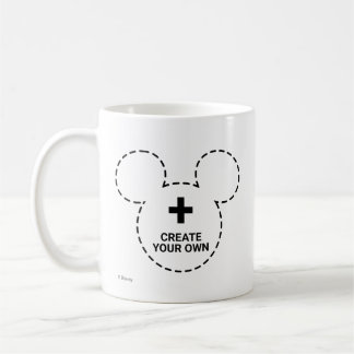 Mickey Mouse Icoon Beker Sjabloon Koffiemok