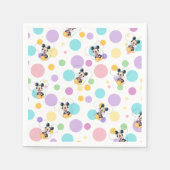 Mickey Mouse Polka Dot Baby Shower Servet (Voorkant)