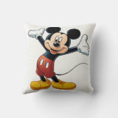 Mickey Mouse Pompoen Karakter – Halloween Cartoon Kussen (Achterkant)