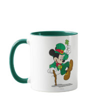 Mickey Mouse Pot met Goud | St. Patrick's Day