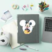 Mickey Mouse Stippen roze Baby Shower Sticker (iPad Cover)