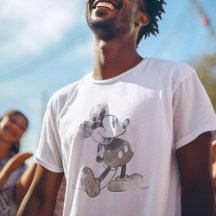 Mickey Mouse Vintage Uitwasdesign