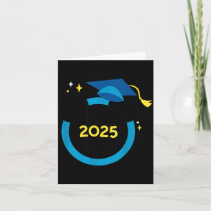 Mickey muis blauwe afstudeerhoed klas van 2025  kaart