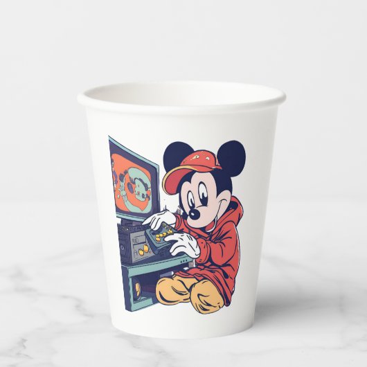  Mickey Papieren Bekers (Voorkant)