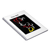 Mickey spiraal notebook notitieboek (Rechterzijde)