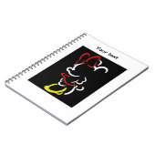 Mickey spiraal notebook notitieboek (Linkerzijde)
