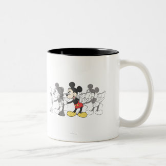  Mickey Tweekleurige Koffiemok