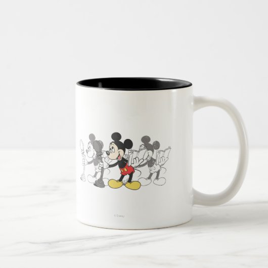  Mickey Tweekleurige Koffiemok (Rechts)