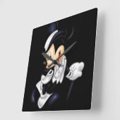 Mickey Vierkante Klok (Hoek)