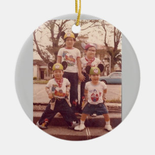 Mickey Woods Keramisch Ornament