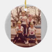 Mickey Woods Keramisch Ornament (Achterkant)