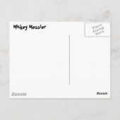 mickeymessier briefkaart (Achterkant)