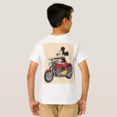 Mickey's Motorbike Adventure T-shirt (Achterkant volledig)