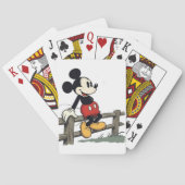 Mickey's vredige hek pokerkaarten (Achterkant)