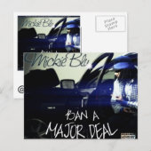 MICKIE BLU BRIEFKAART (Voorkant / Achterkant)