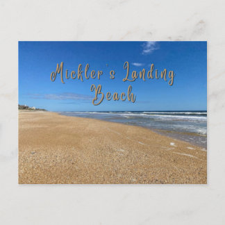 Mickler's Landing Beach Briefkaart