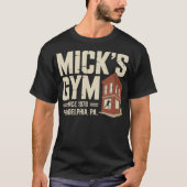 Mick's Gym T-shirt (Voorkant)