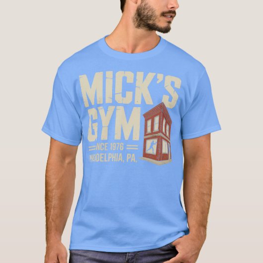 Mick's Gym T-shirt (Voorkant)