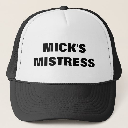 MICK'S MISTRESS TRUCKER PET (Voorkant)