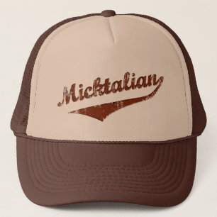 Micktalian Vintage Grappige Ierse Italiaanse Hoed Trucker Pet