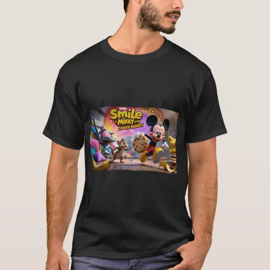 Micky & de Cookie Fun T-shirt (Voorkant)