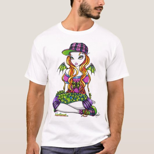 "Micky" Punky Rainbow Fairy Art Top (Voorkant)