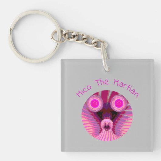 Mico The Martian Sleutelhanger (voorkant)