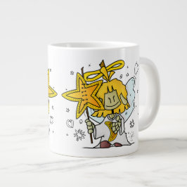 Micol - der fröhliche Sternenengel Lendenkissen Grote Koffiekop