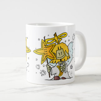Micol - der fröhliche Sternenengel Lendenkissen Grote Koffiekop