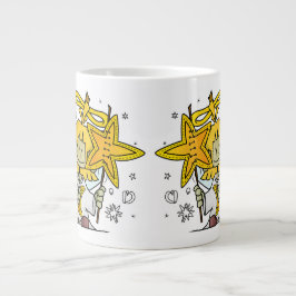 Micol - der fröhliche Sternenengel Lendenkissen Grote Koffiekop