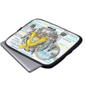 Micol - Ufo / Laptop Sleeve (Voorkant onderkant)