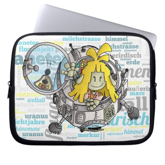 Micol - Ufo / Laptop Sleeve (Voorkant)