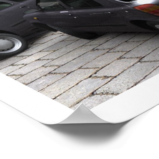 MICRA CAR STUDY 1 Computer Art Poster (Hoek)