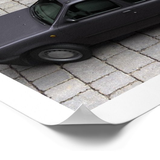 MICRA CAR STUDY 2 Computer Art Poster (Hoek)