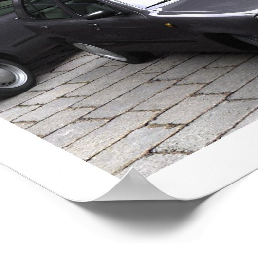 MICRA CAR STUDY 3 Computer Art Poster (Hoek)